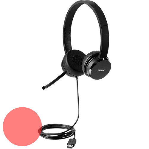 Lenovo 100 USB Stereo Headset 